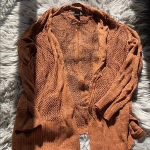 Brown cardigan